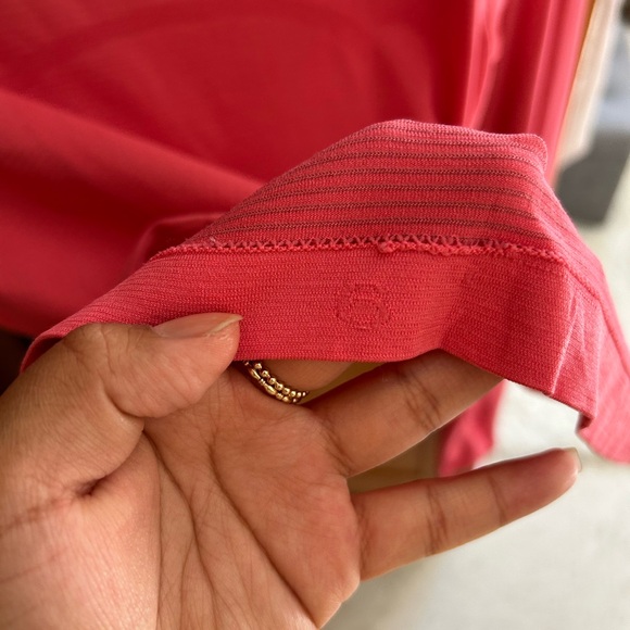 Lululemon swiftly waist length long sleeve size 6 in pink/raspberry! - Picture 2 of 3